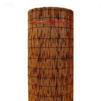 Rideau en roseau personnalisable, grand rouleau, nouveau style chinois, cloison intégrée au mur, pare-soleil décoratif, porte, tapis en roseau roulant
