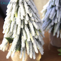 Petits arbres de neige Miniature en Sisal, 1 pièce, fausse plante, pour un décor de table
