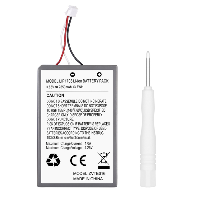 3.65V 2650 MAh Battery Pack for PS5 Controller Power Pack for PS5 Battery