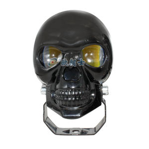 Projecteur de <span class=keywords><strong>moto</strong></span> en forme de crâne coloré avec faisceau haut et bas et fonction clignotante, projecteur LED externe, haute luminosité - Product Image 5