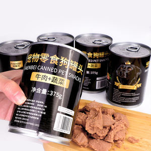 איכות גבוהה 375g oem טעים פרטי תווית כלב רטוב מזון משומר כלבים מזון לכלבים בתפזורת מזון כלבים בתפזורת - Product Image 2