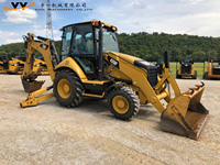 Mini-chargeuse-pelleteuse Caterpillar 420F d'occasion, très demandée, en excellent état, moteur et pompe d'origine américaine pour chargeuse-pelleteuse Cat