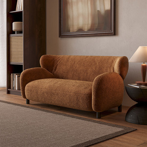 Fauteuil de loisirs design sirène moderne, écologique et durable, en tissu double, pour petit appartement, hôtel, villa, salon et chambre - Product Image 3