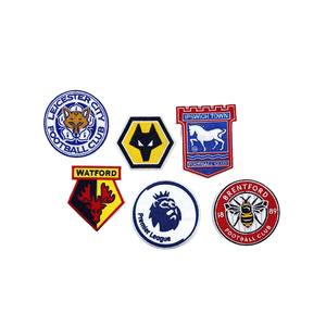 Parche de tela bordado con emblema de equipo de fútbol de dibujos animados para reparación de agujeros en ropa, mochilas, zapatos y sombreros, Bordado de China - Product Image 5