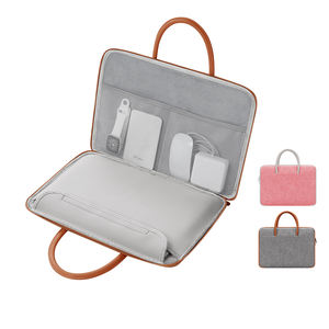 <span class=keywords><strong>4</strong></span> en 1 Feutre Office Protect Tablet Computer Laptop Protector Storage Carrying Sleeve Case Bag - Product Image 1