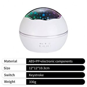 2025 Factory Price <b>Star</b> Sky Projector Night <b>Light</b> <b>LED</b> Children Gift Starry Rotating Lamp for Bedroom - Product Image 2