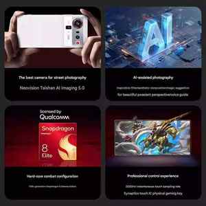 Teléfono Inteligente Z60 5G Ultra para Juegos, Batería de 6000 mAh, Almacenamiento Digital de 2 TB, CPU Octa Core, Pantalla de 120 Hz, Snapdragon 8 Gen 3 - Product Image 5