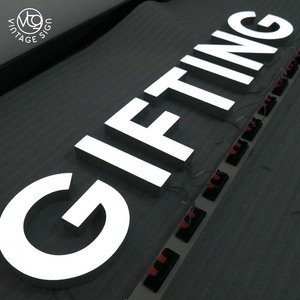 Letras de Neón Personalizadas para Exteriores con Iluminación LED, Letreros Comerciales con Letras en Canal para Edificios, Disponibles en Línea Cerca de Mí - Product Image 4