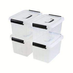 <b>Large</b> Capacity Rectangle Eco-Friendly Injection-Molded Melamine <b>Plastic</b> Aluminum Portable Clothing <b>Storage</b> Box Lid Multi-Size - Product Image 1