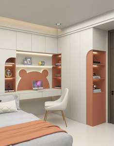 Armario Moderno Personalizado para Niñas, Diseño Bonito, Ecológico, Gran Capacidad para Villa y Apartamento - Product Image 5