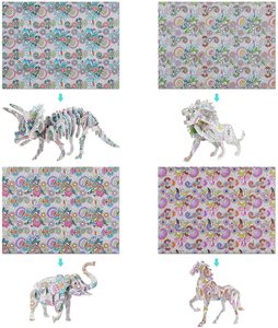 Ensemble de puzzles à colorier en 3D, 4 animaux, puzzles à peindre avec 12 marqueurs, cadeau créatif DIY pour garçons et filles de 8 à 12 ans - Product Image 6
