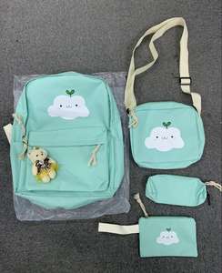 Mochila Personalizada al por Mayor, Juego de 5 Piezas, Nuevo Diseño, Bolsos Escolares, Mochila de Viaje para Computadora para Mujer - Product Image 5