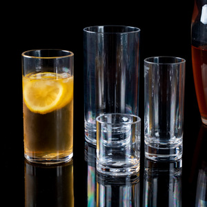 卸売ウイスキーメガネタンブラービールロックドリンクカッププラスチックPCアクリル壊れない耐熱性ホテルバーレストラン - Product Image 5