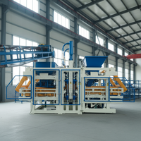 Máquina para Fabricar Ladrillos a Gran Escala, Planta de 12-15 Bloques, Línea de Producción de Bloques Totalmente Automática