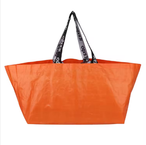 Durable Eco-Friendly Polypropylene <b>Tote</b> <b>Bags</b> <b>Waterproof</b> PP Woven Shopping <b>Bag</b> Recyclable Laminated Grocery <b>Bag</b> Daily Logo - Product Image 1