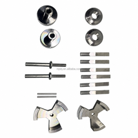 Pièces en alliage d'aluminium et acier inoxydable usinées CNC avec tournage et fraisage - Devis instantané, services OEM en ligne, téléchargement STEP/DXF