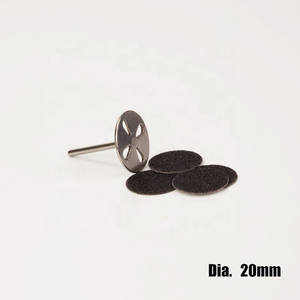 Entrega rápida Dia. Lima de pie de 15, 20 y 25mm, soporte de disco de lijado de acero inoxidable, disco Podo para taladro eléctrico - Product Image 5