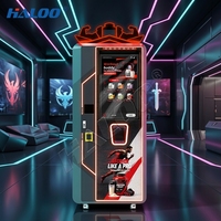 Fabricant de distributeurs automatiques Haloo, distributeur automatique de boissons protéinées à écran tactile OEM, distributeur automatique de boissons protéinées pour salle de sport
