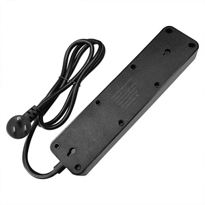 Mỹ tiêu chuẩn bảo vệ tăng Ổ cắm 6 outlets3 cổng USB 1 loại C bàn di động mở rộng điện dải - Product Image 4