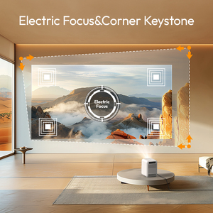 Projecteur de cinéma maison BYINTEK U4 Mini, écran LCD, prend en charge la résolution 1080P, portable, vertical, Wifi, home cinéma de poche, 4K, <span class=keywords><strong>petit</strong></span> et compact - Product Image 5