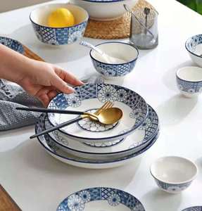 Platos de <span class=keywords><strong>Porcelana</strong></span> Azul y Blanca, Cerámica Azul y Blanca, Platos de Comedor de <span class=keywords><strong>Porcelana</strong></span> Azul y Blanca - Product Image 6