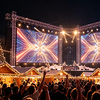Pantalla LED de Alquiler para Exteriores TOPvision P2.6 P2.976 P3.91, 500x1000mm, IP65 Impermeable, Alta Definición, para Eventos y Espectáculos en Vivo