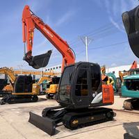 Excavator Mini Hidrolik Crawler Hitachi ZAXIS 60 Bekas 6 Ton Kondisi Bagus Konsumsi Bahan Bakar Rendah Siap Kirim untuk Penggunaan