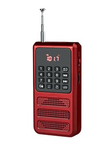 Xách tay Mini FM Radio cho <span class=keywords><strong>Bluetooth</strong></span> Pocket Walkman ghi âm giọng nói <span class=keywords><strong>SD</strong></span> Thẻ MP3 máy nghe nhạc có thể sạc lại pin hoạt động đèn pin - Product Image 4