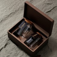 Boîtes d'emballage de thé en cuir de luxe avec contenants en céramique/verre, couleur personnalisée, vente en gros d'usine pour bonbons, aliments, emballage cadeau