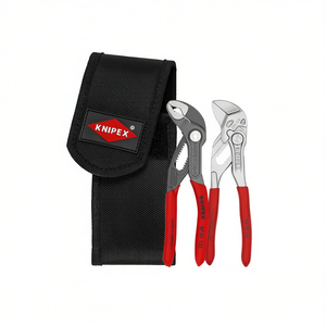 Knipex <b>Pliers</b> <b>Set</b> 87 01 125 And 86 03 125 With Tool Pocket - Product Image 1