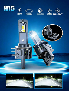 Ampoules <span class=keywords><strong>LED</strong></span> H15 CANBUS MINI 60W H7 <span class=keywords><strong>LED</strong></span> pour voiture, Bombillo <span class=keywords><strong>LED</strong></span> H4 sans fil, Plug and Play pour VW <span class=keywords><strong>Golf</strong></span> <span class=keywords><strong>7</strong></span> Mk7 MK6 Phare H15 - Product Image 5