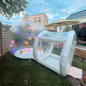 Tente à bulles gonflable pour enfants, fête commerciale, dôme transparent, jardin extérieur, maison à bulles - Product Image 3