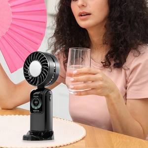 Ventilateur turbo de poche avec refroidisseur de <span class=keywords><strong>glace</strong></span>, ventilateurs personnels rechargeables <span class=keywords><strong>Mini</strong></span> ventilateur à main portable personnel de refroidissement puissant - Product Image 3