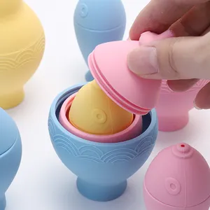 Lohas yeni silikon matryodoll bebek rus eğitim eğitici oyuncaklar ev pupuayı dekorasyon matryodoll bebek