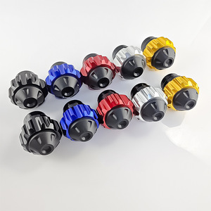 Horquilla de Motocicleta Qiangye M8871, Piezas de Modificación de Amortiguador CNC, Universal para Motocicletas Eléctricas, Plateado, Negro, Azul - Product Image 1