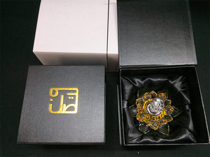 <span class=keywords><strong>2025</strong></span> Mới Pha Lê Thủ Công Mỹ Nghệ Vuông Hoa Sen Nước Hoa Chai Sang Trọng Phong Thủy Phong Cách Truyền Thống Cho Xe Trang Trí - Product Image 6