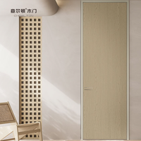 Porte en bois imperméable, porte en bois et aluminium, porte en bois massif, bois de noyer sur mesure pour projet de rénovation de villa de luxe