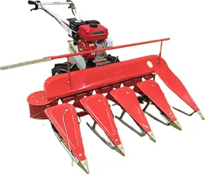 Mini Wheat and Rice Reaper Binder Cutting Grass Cutter Machine Gasoline Diesel Engine