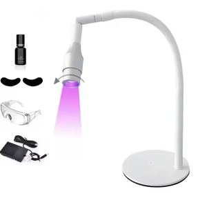 Nuevo Kit de extensión de pestañas Led mejorado, lámpara de pestañas Uv con juego de pegamento de pestañas Led blanco, sistema de extensión de pestañas Uv, artista - Product Image 2