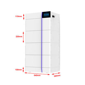 Deye 쌓을 수있는 배터리 <span class=keywords><strong>lifepo4</strong></span> 배터리 팩 40Ah 200V 20kWh 25kWh 태양 전지 리튬 배터리 가정용 에너지 저장 - Product Image 6