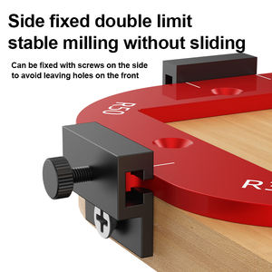 קשת חיתוך מכונת חיתוך פילה חיתוך תבנית זווית חיצונית פנימית זווית r לוח רדיוס זווית מיקום מדידה עגולה - Product Image 5