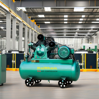 Compresseur d'air mobile industriel à vis lubrifié par air, refroidi par air, série KA de Kaishan, KA-7.5, 380V, 0.67m/min