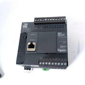 คอนโทรลเลอร์ PLC อุตสาหกรรมรุ่น TM221C16R พร้อมอินพุต/เอาต์พุต <span class=keywords><strong>16</strong></span> ช่อง และรีเลย์เอาต์พุต <span class=keywords><strong>7</strong></span> ช่อง สำหรับระบบอัตโนมัติในระบบเครื่องจักรหนัก - Product Image 1