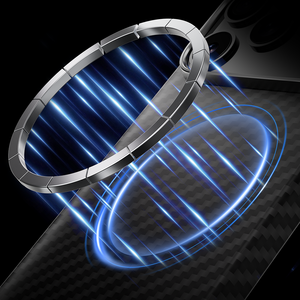 Ốp lưng điện thoại từ sợi Aramid VAWI V-K01 bán buôn dành cho iPhone 17 Pro Max, Samsung, <span class=keywords><strong>Mi</strong></span>, Huawei, VIVO, có nam châm, kiểu dáng doanh nhân - Product Image 2