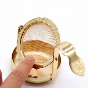 Filtro Infusor de acero inoxidable para infusiones, colador de té de malla fina para café, chapado en titanio, Premium - Product Image 4