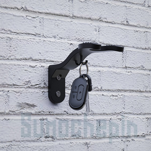 Soporte de Pared para Casco de Motocicleta, Gancho Redondo de Una Sola Capa, para Almacenamiento en Garaje y Armario - Product Image 2