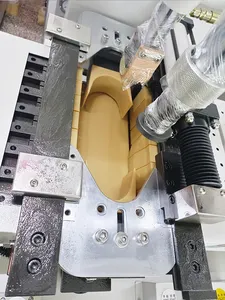 यूनिवर्सल स्वचालित डबल स्टेशन हाइड्रोलिक भारी शुल्क दीवारों प्रकार जूता एकमात्र संलग्न मशीन दबाने मशीन