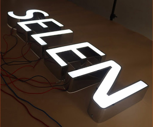Letreros Luminosos LED Personalizados Tianlang para Exteriores, Letrero de Canal con Letras 3D, Logotipo Frontal, Metal y Vidrio, Blanco Cálido, Multicolor - Product Image 5