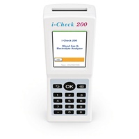 Analyseur portable de gaz du sang et d'électrolytes vétérinaires i-Check 200, appareil de test sanguin vétérinaire POCT pour clinique vétérinaire