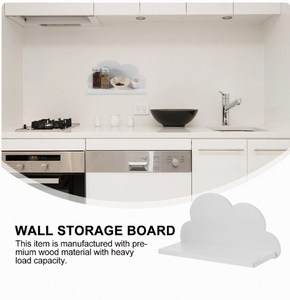 Bán Buôn Chất Lượng Cao Bằng Gỗ Đám Mây Kệ Phòng Tắm Và Phòng Trẻ Em Của Khung Gỗ Trang Trí - Product Image 4